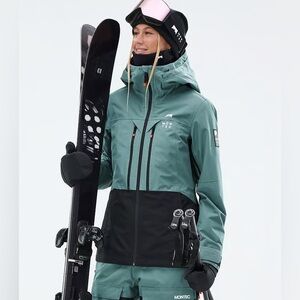Montec Women's Atlantic / Black Ski Jacket - Insulated